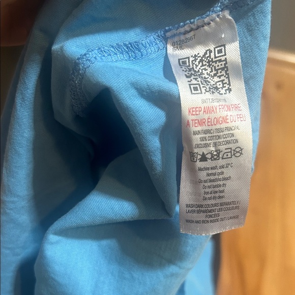 Kids Blue Short Sleeve Tee - Picture 6 of 6